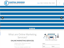 Tablet Screenshot of capital-designs.com